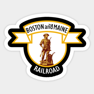 Boston & Maine Railroad Sticker